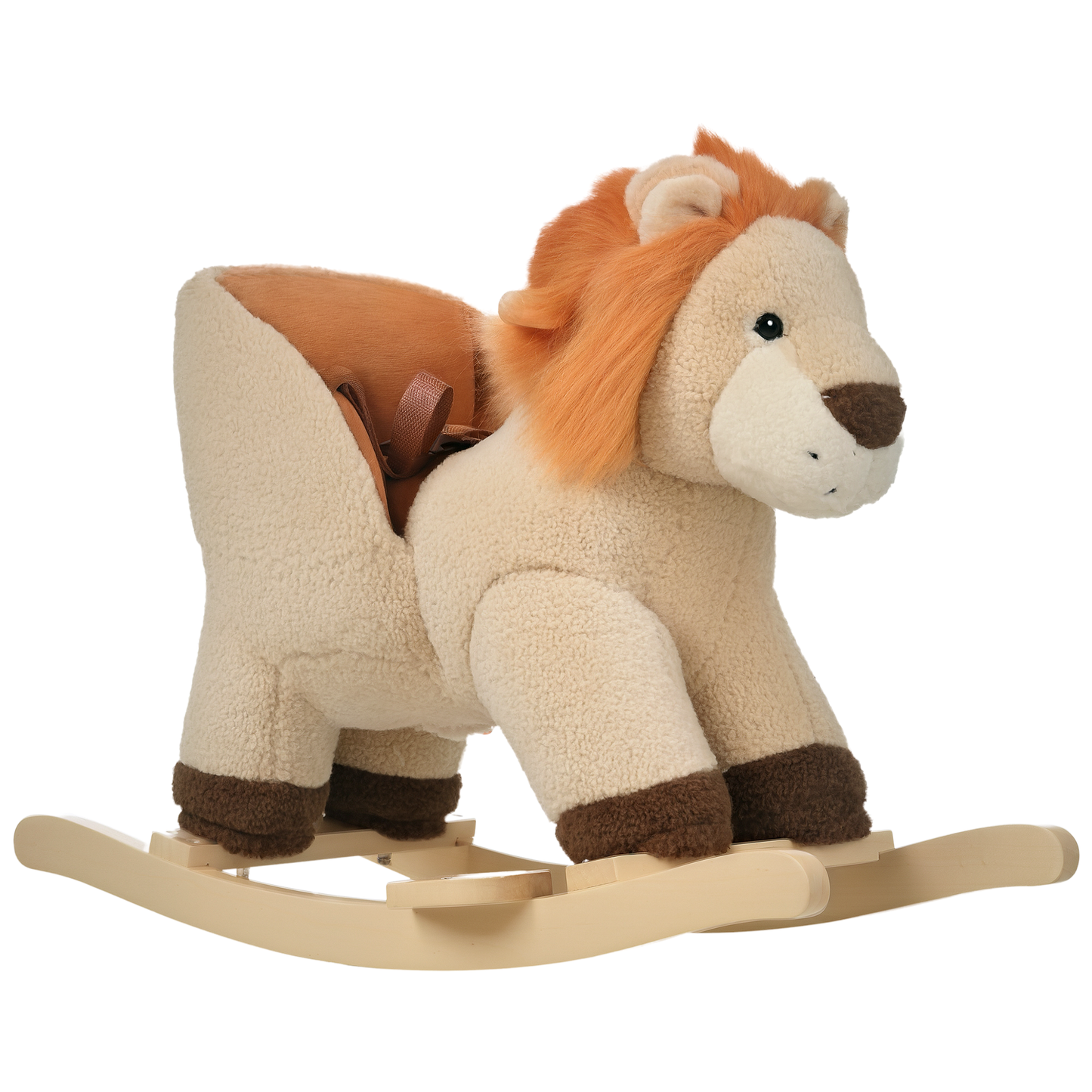 Rocking Lion with Sounds and Seat Belt