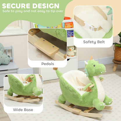 Rocking Dragon with Realistic Dragon Roar and Safety Belt