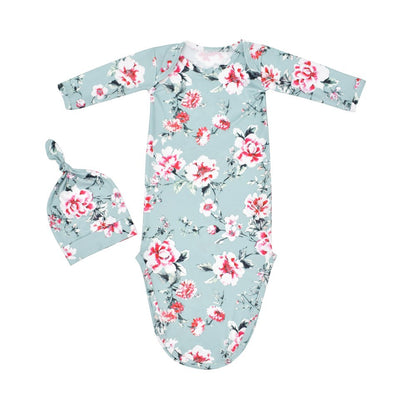 Knotted Sleep Sack and Hat Set