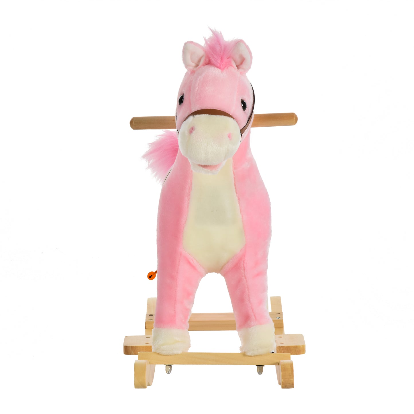 Pink Pony Rocker with Sounds, Moving Mouth, Wagging Tail