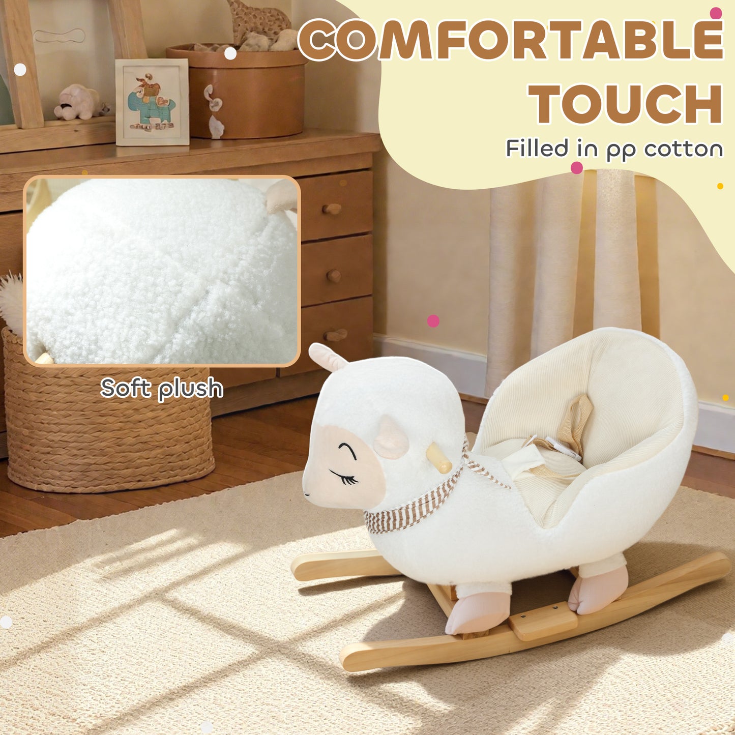 Rocking Sheep with Lullaby Song