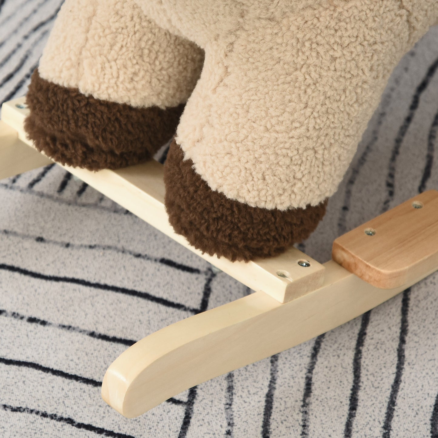 Rocking Lion with Sounds and Seat Belt